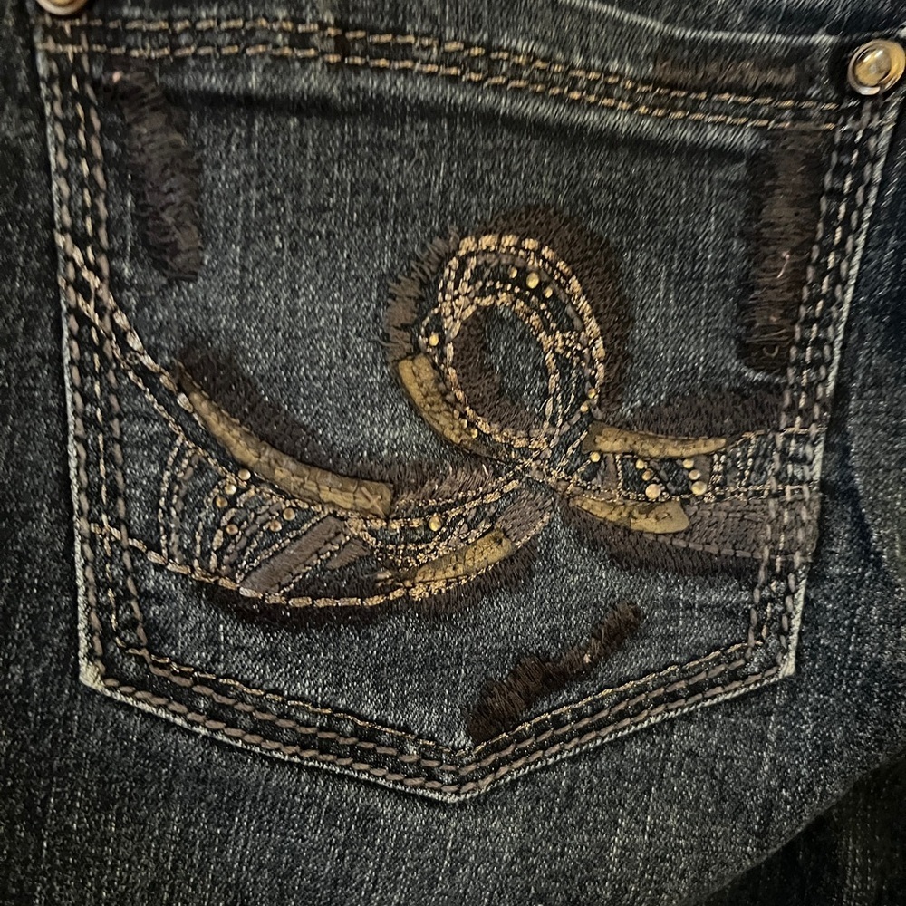 Seven7 Blue Skinny Jeans Versatile Style - Picture 7 of 10